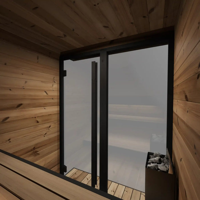 SaunaLife 4 Person Outdoor Traditional Sauna | Model GL4