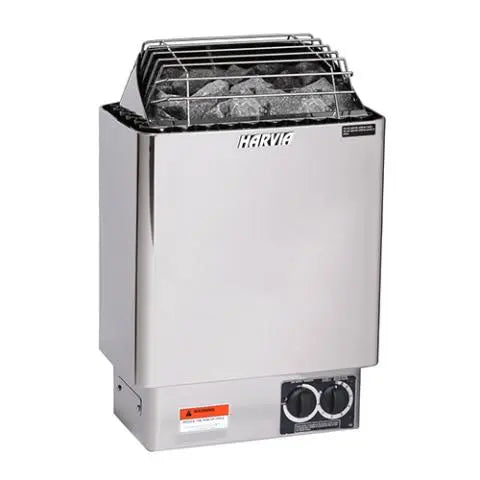 Harvia KIP60B 240V Electric Sauna Heater w/Built-in Controllers Harvia