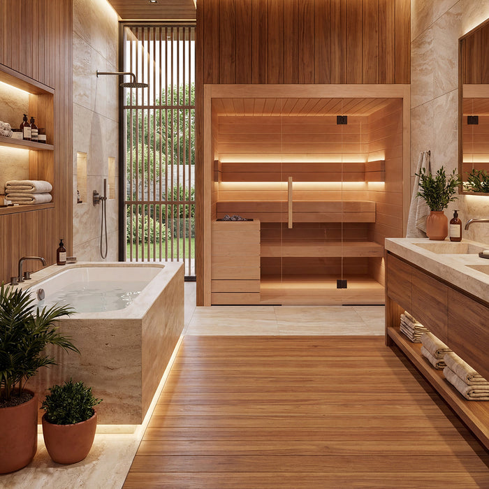 Auroom Lumina 2-Person Indoor Traditional Sauna