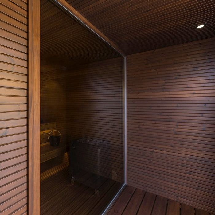 Auroom Natura 5-Person Outdoor Traditional Sauna with Changeroom