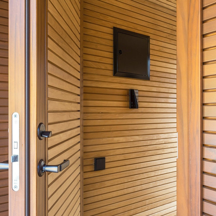 Auroom Natura 5-Person Outdoor Traditional Sauna with Changeroom