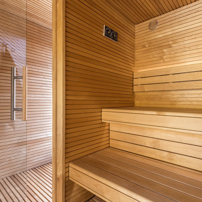 Auroom Natura 5-Person Outdoor Traditional Sauna with Changeroom