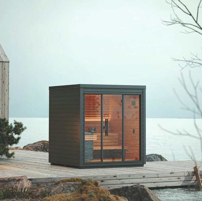 Auroom Mira 4-5 Person Outdoor Traditional Sauna