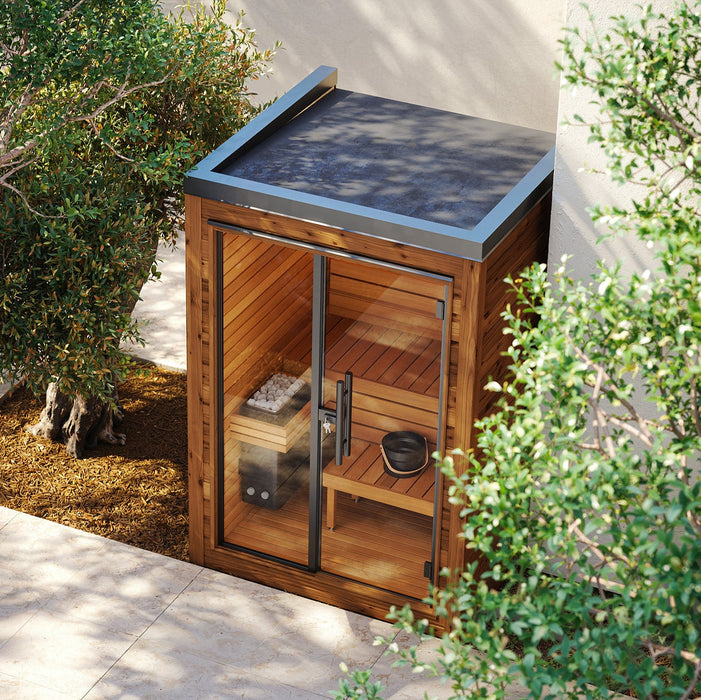 Auroom Mira 1-2 Person Outdoor Traditional Sauna