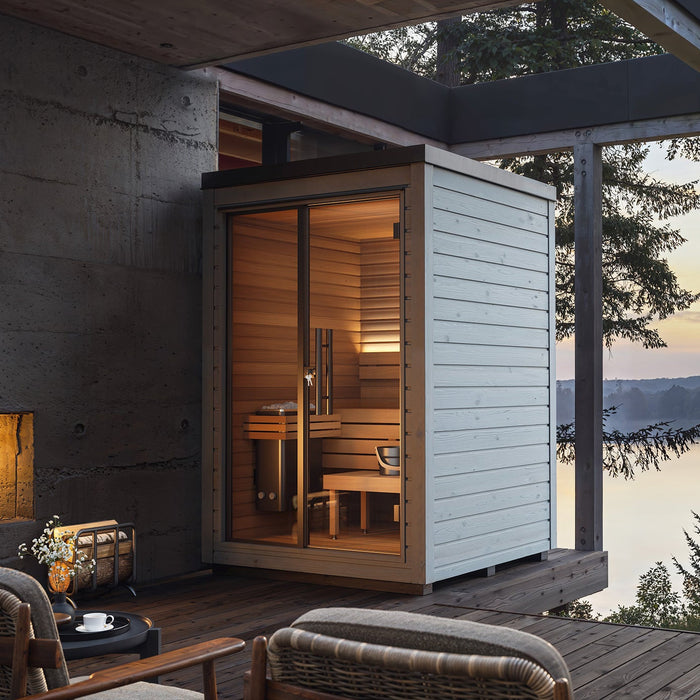 Auroom Mira 1-2 Person Outdoor Traditional Sauna