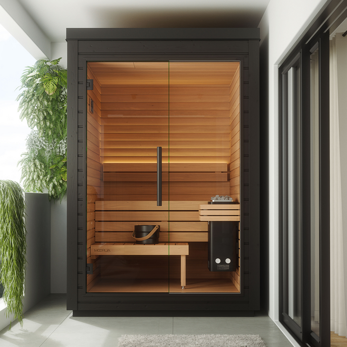 Auroom Mira 1-2 Person Outdoor Traditional Sauna