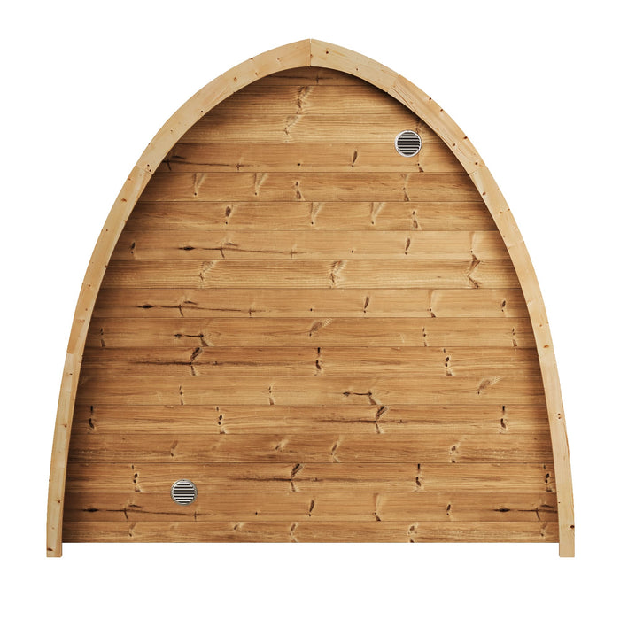SaunaLife 4-Person Outdoor Traditional Pod Sauna | Model G3
